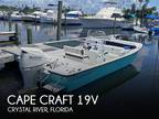 2021 Cape Craft 19V Boat for Sale