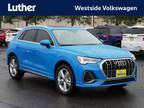 2022 Audi Q3 Blue, 14K miles