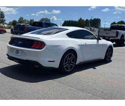 2022 Ford Mustang EcoBoost Premium is a White 2022 Ford Mustang EcoBoost Premium Coupe in Bogart GA