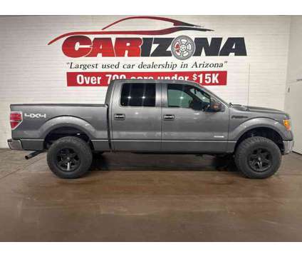 2013 Ford F-150 XLT is a Grey 2013 Ford F-150 XLT Truck in Chandler AZ