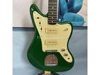 Custom '60 Jazz Master Green Electric Guitar Maple Neck P90s Rosewood Fretboard