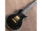 Brand New Custom Black Electric Guitar Rosewood Fretboard Free Shipping!