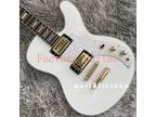 Standard Custom White TL Electric Guitar Gold Part HH Pickups Rosewood Fretboard