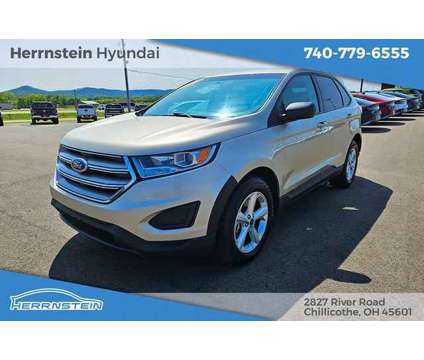 2018 Ford Edge SE is a Gold, White 2018 Ford Edge SE SUV in Chillicothe OH