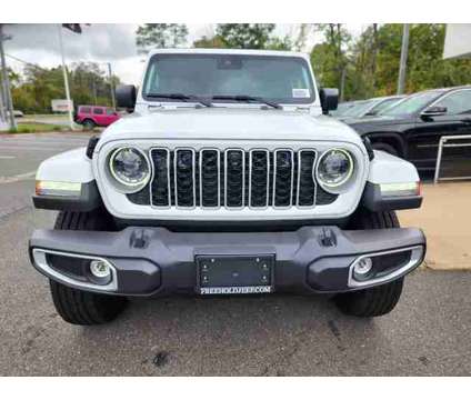 2024 Jeep Wrangler 4-Door Sahara 4x4 is a White 2024 Jeep Wrangler SUV in Freehold NJ