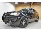 2016 Ford Explorer Police AWD Red/Blue Lightbar and LED Lights, Dual Partition