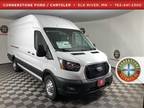 2024 Ford Transit White, 14 miles