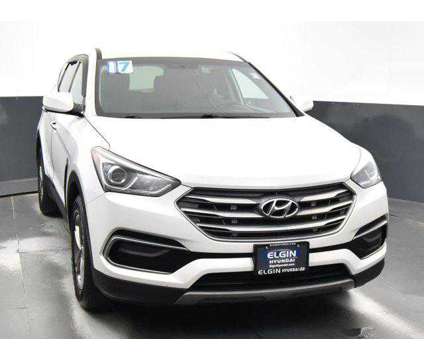 2017 Hyundai Santa Fe Sport 2.4L is a White 2017 Hyundai Santa Fe Sport 2.4L SUV in Bartlett IL