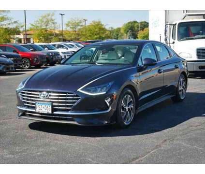 2021 Hyundai Sonata Blue is a Blue 2021 Hyundai Sonata Sedan in Mankato MN