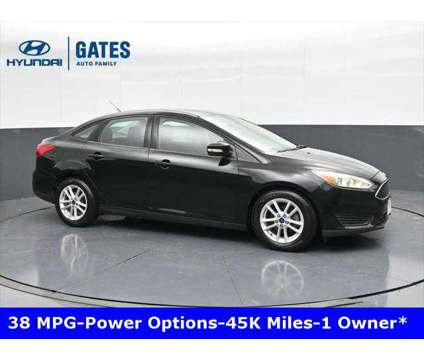 2017 Ford Focus SE is a Black 2017 Ford Focus SE Sedan in Richmond KY