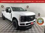 2024 Ford F-350 White, 40 miles