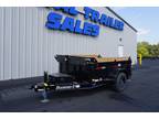 2025 Diamond C GST 5x8 Single Axle Dump Trailer 6K GVWR