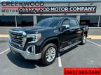 2021 GMC Sierra 1500 SLT 4x4 6.2L 1 Owner Black Warranty Financing 20s -