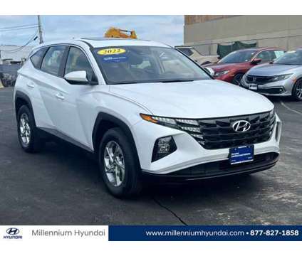 2022 Hyundai Tucson SE is a White 2022 Hyundai Tucson SE SUV in Hempstead NY