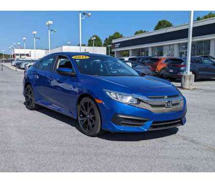 2017 Honda Civic Sedan LX is a Blue 2017 Honda Civic LX Sedan in Randallstown MD