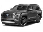 2024 Toyota Sequoia Red, new