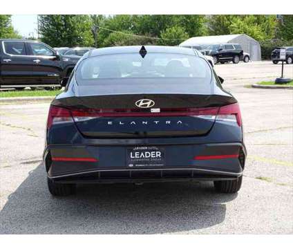 2024 Hyundai Elantra SEL is a Black 2024 Hyundai Elantra Sedan in Lincolnwood IL