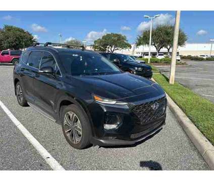 2019 Hyundai Santa Fe Ultimate is a Black 2019 Hyundai Santa Fe Car for Sale in Orlando FL