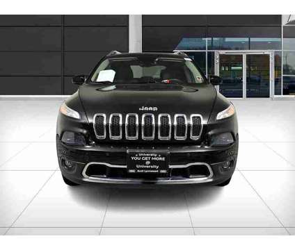 2014 Jeep Cherokee Limited is a Black 2014 Jeep Cherokee Limited SUV in Seattle WA