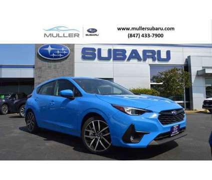 2024 Subaru Impreza Sport 5-Door is a Blue 2024 Subaru Impreza Sport Station Wagon in Highland Park IL