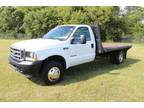 2002 ford f-350 Flat Bed 4x4 Diesel 7.3L - Roscoe,IL