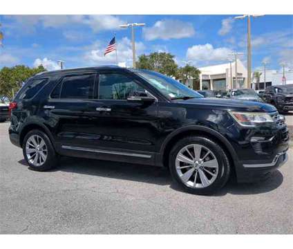 2018 Ford Explorer Limited is a Black 2018 Ford Explorer Limited SUV in Naples FL