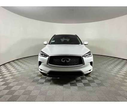 2024 Infiniti QX50 LUXE is a White 2024 Infiniti QX50 Luxe Station Wagon in Miami FL