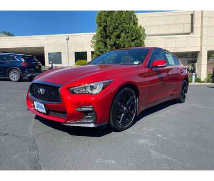 2021 Infiniti Q50 SIGNATURE EDITION AWD is a Red 2021 Infiniti Q50 Sedan in Summit NJ