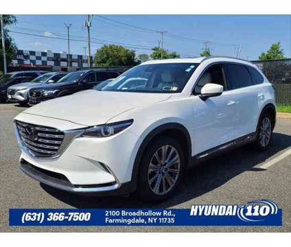 2023 Mazda CX-9 Signature is a White 2023 Mazda CX-9 Signature SUV in Farmingdale NY