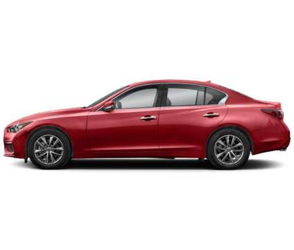 2024 Infiniti Q50 LUXE is a Red 2024 Infiniti Q50 Sedan in Miami FL