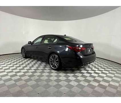 2024 Infiniti Q50 RED SPORT 400 is a Black 2024 Infiniti Q50 Sedan in Miami FL