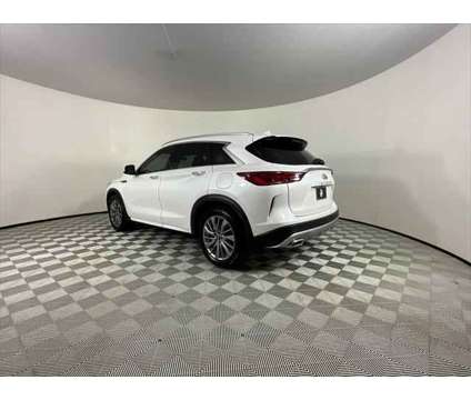 2024 Infiniti QX50 LUXE is a White 2024 Infiniti QX50 Luxe Station Wagon in Miami FL