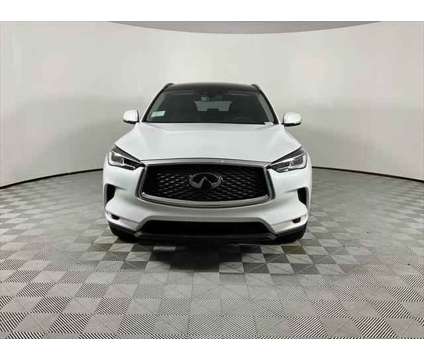 2024 Infiniti QX50 LUXE is a White 2024 Infiniti QX50 Luxe Station Wagon in Miami FL