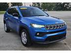 2022 Jeep Compass Blue, 73K miles