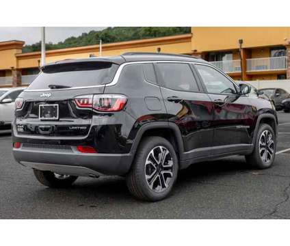 2024 Jeep Compass Limited 4x4 is a Black 2024 Jeep Compass Limited SUV in Plainfield NJ