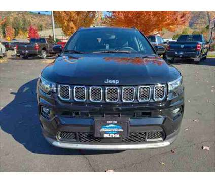 2024 Jeep Compass Limited 4x4 is a Black 2024 Jeep Compass Limited SUV in Grants Pass OR