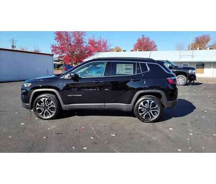 2024 Jeep Compass Limited 4x4 is a Black 2024 Jeep Compass Limited SUV in Grants Pass OR