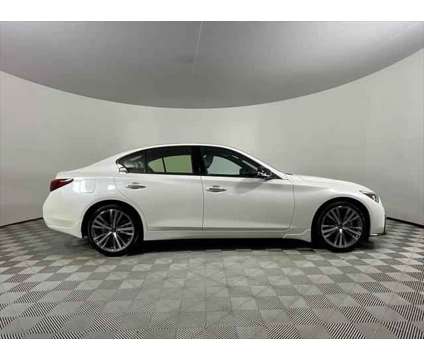 2024 Infiniti Q50 SENSORY AWD is a White 2024 Infiniti Q50 Sedan in Miami FL