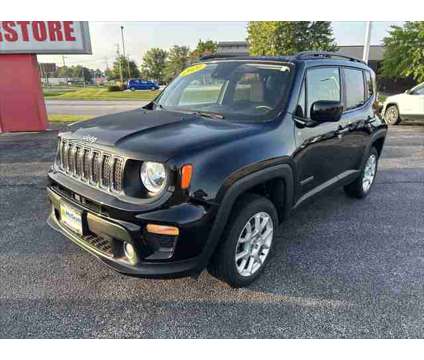 2021 Jeep Renegade Latitude 4X4 is a Black 2021 Jeep Renegade Latitude SUV in Dubuque IA