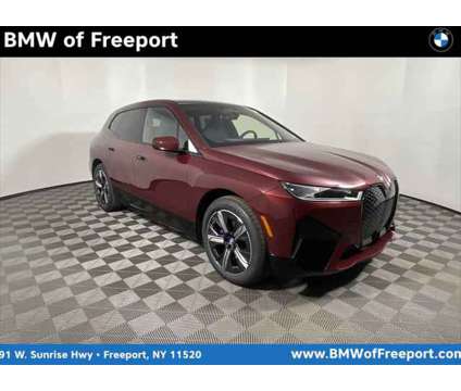 2025 BMW iX xDrive50 is a Red 2025 BMW 325 Model iX SUV in Freeport NY