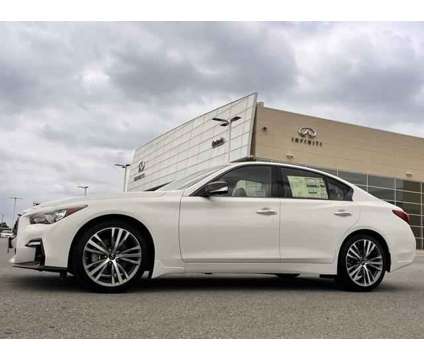 2024 Infiniti Q50 SENSORY is a White 2024 Infiniti Q50 Sedan in Ontario CA