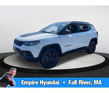 2023 Jeep Compass Trailhawk 4x4 is a White 2023 Jeep Compass Trailhawk SUV in Fall River MA