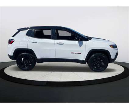 2023 Jeep Compass Trailhawk 4x4 is a White 2023 Jeep Compass Trailhawk SUV in Fall River MA