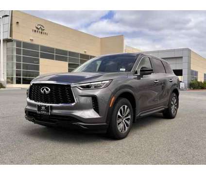 2024 Infiniti QX60 PURE is a Grey 2024 Infiniti QX60 Pure SUV in Ontario CA