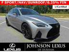 2022 Lexus IS 350 F SPORT NAV/SUNROOF/UNLIMITED MILE WARRANTY/5.99% FIN