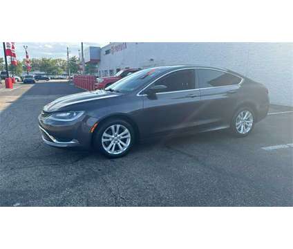 2015 Chrysler 200 Limited is a Grey 2015 Chrysler 200 Model Limited Sedan in Akron OH