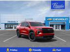 2024 Chevrolet Traverse Red, new