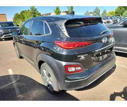 2021 Hyundai Kona Electric Limited is a Black 2021 Hyundai Kona SUV in Sandy UT