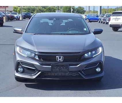 2021 Honda Civic EX Hatchback is a Grey 2021 Honda Civic EX Hatchback in Decatur IL