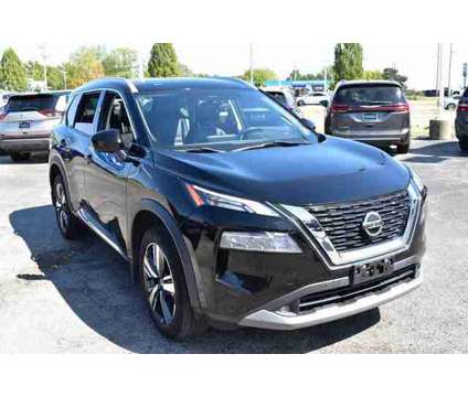 2021 Nissan Rogue SL Intelligent AWD is a Black 2021 Nissan Rogue SL Station Wagon in Lawrence KS